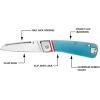 imageGERBER GEAR 31003723 Straightlace Folding Pocket Knife 29 In Fine Edge Blade BlueBlue