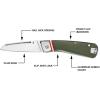 imageGERBER GEAR 31003723 Straightlace Folding Pocket Knife 29 In Fine Edge Blade BlueGreen
