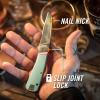 imageGERBER GEAR 31003723 Straightlace Folding Pocket Knife 29 In Fine Edge Blade BlueGreen
