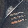 imageGerber Gear Armbar Slim Cut Pocket Knife Multitool with Scissors Burnt OrangeGold