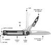 imageGerber Gear Armbar Slim Cut Pocket Knife Multitool with Scissors Burnt OrangeOnyx