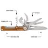 imageGerber Gear Armbar Slim Cut Pocket Knife Multitool with Scissors Burnt OrangeOrange