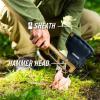 imageGerber Gear Bushcraft Axe  Camping Survival Bushcraft Axe with Sheath  Features Hammerhead ampamp WaterResistant Compartments  Coyote Brown
