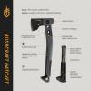 imageGerber Gear Bushcraft Hatchet  Multi Purpose Hatchet with Blade ampamp Hammer  Survival Hatchet for Camping Gear  Coyote BrownGray