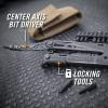 imageGerber Gear CenterDrive Multitool  With NeedleNose Pliers 325quot Blade ampamp CenterAxis Bit Driver  Includes Magnetic Flathead ampamp Phillips Bits  Comes with Coyote Brown Sheath  Made in USA  Black