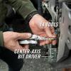 imageGerber Gear CenterDrive Plus  16Piece MultiPurpose Tool with Sheath ampamp Bit Set  Includes Pry Bar Knife Needlenose Pliers Nail Puller ampamp More