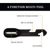 imageGerber Gear ComplEAT Camping Utensils Set for Outdoor Cooking Camping Cutlery with Fork Spoon Tongs Spatula and MultiFunctional Tool Burnt BronzeBurnt Bronze