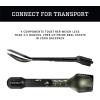 imageGerber Gear ComplEAT Camping Utensils Set for Outdoor Cooking Camping Cutlery with Fork Spoon Tongs Spatula and MultiFunctional Tool Burnt BronzeFlat Sage