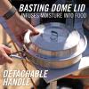 imageGerber Gear ComplEAT Saute Pan  Portable Outdoor Saute Pan with Stainless Steel Construction  Premium Camp Cookware  Features Detachable Handle