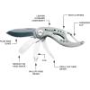 imageGerber Gear Curve EDC Multitool 6in1 Pocket KnifeGrey
