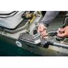 imageGerber Gear Defender Rail  Retractable Salt ampamp Freshwater Fishing Tether with Side Release Lock  Premium Fishing Gear  Flat SageCYAN