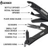 imageGerber Gear Dime 12in1 Mini EDC Multitool  Needle Nose Pliers Pocket Knife Keychain Bottle Opener  EDC Gear and Equipment  GreenBlack