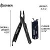 imageGerber Gear Dime 12in1 Mini EDC Multitool  Needle Nose Pliers Pocket Knife Keychain Bottle Opener  EDC Gear and Equipment  GreenBlack