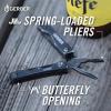 imageGerber Gear Dime 12in1 Mini EDC Multitool  Needle Nose Pliers Pocket Knife Keychain Bottle Opener  EDC Gear and Equipment  GreenBlack