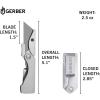 imageGerber Gear EAB Pocket Razor Knife with Money Clip  EDC Gear Folding Stainless Steel Utility Knife with Box Cutter Blade for Everyday Carry
