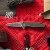 imageGerber Gear Fastball  Slim Lightweight Folding Knife with Lock Release  Pocket Knife with 3Position Clip  EDC Gear  3quot BlackBlack
