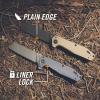 imageGerber Gear Fastball Cleaver  Durable Folding Knife with Lock  Premium EDC Gear  3quot Flat SageCoyote Brown