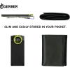 imageGerber Gear GDC Money Clip with Small Pocket Knife Stainless Steel Fixed Blade Knife and Case Gifts for Men EDC Gear for Camping and Hiking