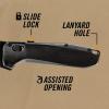imageGerber Gear Highbrow Serrated Edge Drop Point Assited Opening Knife 31003672 GreyOnyx