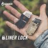 imageGerber Gear Key Note Pocket Knife 1quot Plain Edge Box Cutter EDC Keychain Pocket Knife for Everyday Carry BlackKey Chain Knife  Black