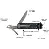 imageGerber Gear Lockdown Pry 10in1 Multitool EDC Pocket Knife with Pry Bar for Survival Hunting and Fishing Gifts for MenSlimBlack