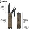 imageGerber Gear Lockdown Pry 10in1 Multitool EDC Pocket Knife with Pry Bar for Survival Hunting and Fishing Gifts for MenSlimBurnt Bronze