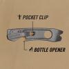 imageGerber Gear Mullet Keychain  MultiTool Keychain with Pry Bar Bottle Opener and Wire Stripper  EDC Gear and Equipment  BlackMicarta