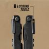 imageGerber Gear MultiPlier 600  14in1 Multitool with Sheath Needlenose Pliers Screwdriver Serrated Knife Wire Crimper Bottle Opener Can Opener ampamp More  Black