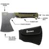 imageGerber Gear Pack Hatchet  35quot Steel Blade Axe with Full Tang  Survival Bushcraft and Camping Gear  with Mountable Nylon Sheath  BrownSurvival Hatchet  Sage Green