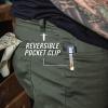 imageGerber Gear Pledge Pocket Knife with Pocket Clip  37quot Full Panel Plain Edge Blade Folding Knife  EDC Gear and Equipment  Urban Blue