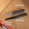 imageGerber Gear Pledge Pocket Knife with Pocket Clip  37quot Full Panel Plain Edge Blade Folding Knife  EDC Gear and Equipment  Urban Blue