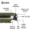 imageGerber Gear Prybrid Utility Knife with Pry Bar EDC MultiTool Pocket Razor Knife with Retractable Blade GreenNEW Green with Clip