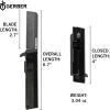 imageGerber Gear Quadrant Clip Pocket KnifeBlack Bamboo
