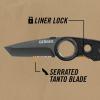 imageGerber Gear Remix Folding Pocket Knife 3quot Partially Serrated Tanto Pocket Knife for Survival and Camping Black