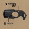 imageGerber Gear Seatbelt Strap Cutter Escape Tool with Lanyard Hole and Glass Breaker Black 5 x 25 x 1 inches Pocket SizeBrown