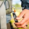 imageGerber Gear Stake Out 11in1 Multitool  22quot Plain Edge Blade Tent Stake Puller Carabiner Carry  EDC Gear and Equipment  BronzeGraphite