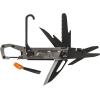 imageGerber Gear Stake Out 11in1 Multitool  22quot Plain Edge Blade Tent Stake Puller Carabiner Carry  EDC Gear and Equipment  BronzeGraphite