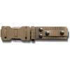 imageGerber Gear StrongArm  FixedBlade Camping ampamp Hunting Knife with Striking Pommel ampamp Sheath  Premium Survival Gear  Black Plain EdgeSerrated Coyote Brown
