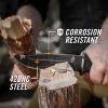 imageGerber Gear StrongArm  FixedBlade Camping ampamp Hunting Knife with Striking Pommel ampamp Sheath  Premium Survival Gear  Black Plain EdgeSerrated Coyote Brown