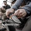 imageGerber Gear StrongArm  FixedBlade Camping ampamp Hunting Knife with Striking Pommel ampamp Sheath  Premium Survival Gear  Black Plain EdgeSerrated Coyote Brown