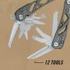 imageGerber Gear Suspension 12in1 EDC MultiPlier Multitool with Pocket Knife Needle Nose Pliers Wire Cutters and More Gifts for Men Camping and Survival GreyGrey