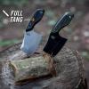 imageGerber Gear TRITip Mini Cleaver Fixed Blade Camping Knife with Molle Sheath for Survival and BushcraftingGreen