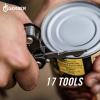 imageGerber Gear Truss 17in1 Multitool with Pocket Knife and Needle Nose Pliers  Gifts for Men Compact EDC Gear Black with Standard SheathBlack Standard Sheath