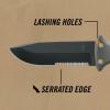 imageGerber LMF II Infantry Knife Coyote Brown 2241463