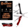 imageGerber Gear Dime 12in1 Mini EDC Multitool  Needle Nose Pliers Pocket Knife Keychain Bottle Opener  EDC Gear and Equipment  GreenRed