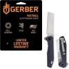 imageGerber Gear Fastball Cleaver  Durable Folding Knife with Lock  Premium EDC Gear  3quot Flat SageUrban Blue