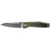 imageGerber Gear Fuse Pocket Knife 33 Inch Plane Edge Blade SageStainless SteelGreen
