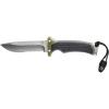 imageGerber Gear Prodigy Fixed Blade Survival Tactical Knife  Full Tang Serrated Edge Knife  American High Carbon Steel Blade  Molded SoftGrip  with Protective MOLLE Sheath  BlackUltimate Pro
