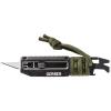 imageGerber Gear Prybrid Utility Knife with Pry Bar EDC MultiTool Pocket Razor Knife with Retractable Blade GreenMultiTool  ParacordGreen