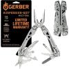 imageGerber Gear Suspension 12in1 EDC MultiPlier Multitool with Pocket Knife Needle Nose Pliers Wire Cutters and More Gifts for Men Camping and Survival GreyStainless Steel